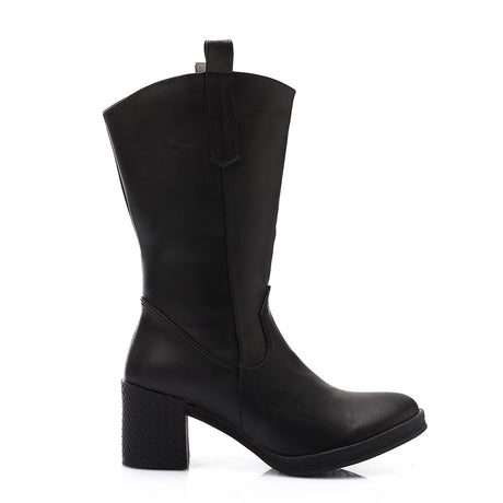 XO - Leather Ankle Boot - Brown 7CM