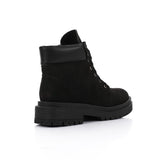 XO - Leather Ankle Boot - Black