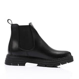 XO - Leather Ankle Boot - Black