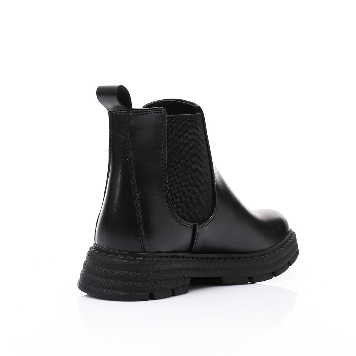 XO - Leather Ankle Boot - Black