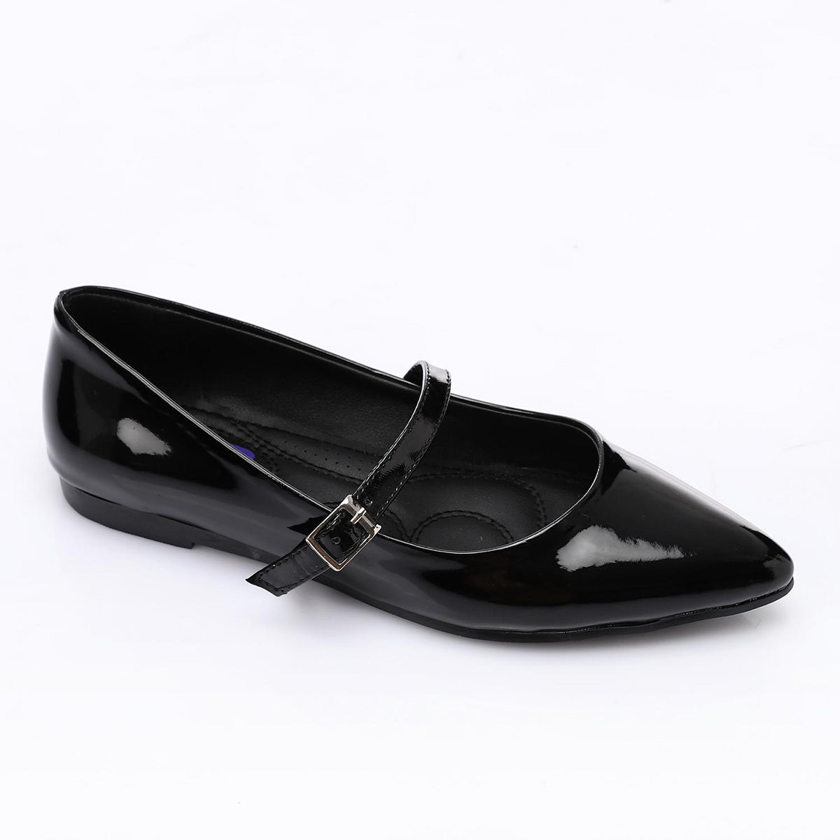 XO - Women Solid Color Pointed Toe Fashionable Vintage Sweet Flat Shoes 1462