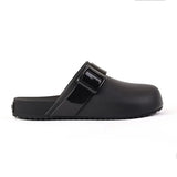 Clogs - Buckle Detail Comfort Silicone Clogs For Women