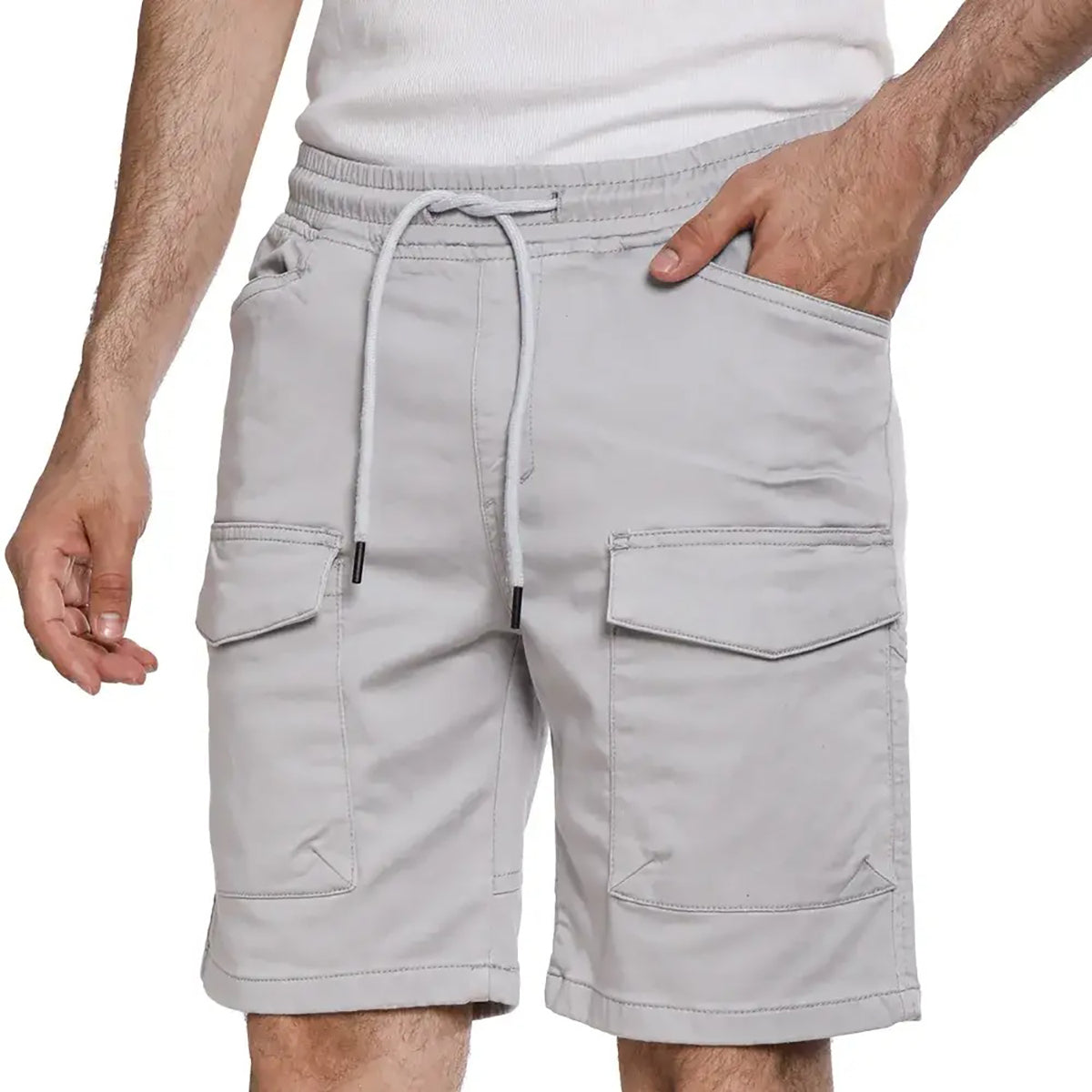 Coup – Men’s Cargo Shorts with Pockets and drawstring Details