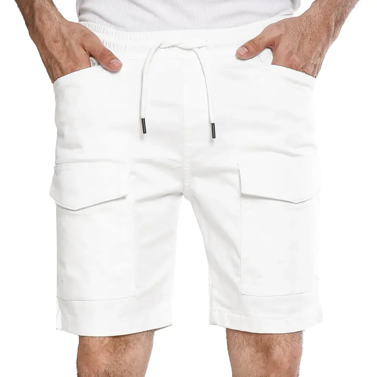 Coup – Men’s Cargo Shorts with Pockets and drawstring Details