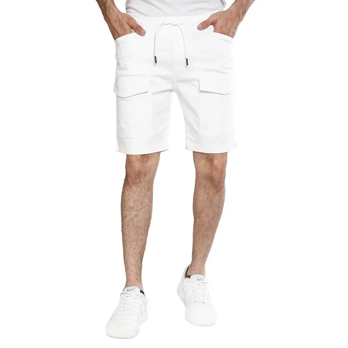 Coup – Men’s Cargo Shorts with Pockets and drawstring Details