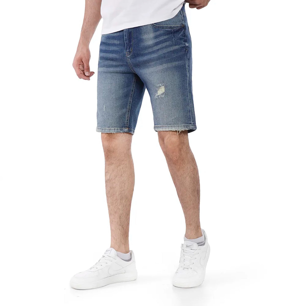 Coup – Slim Fit Denim Shorts