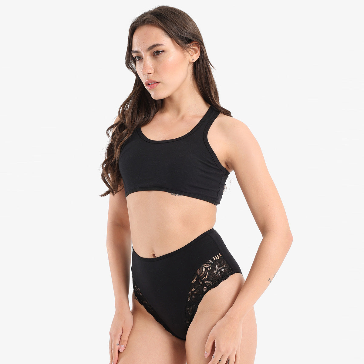 Eve chantelle-Chantelle's Crop Tank Top Sport Bra