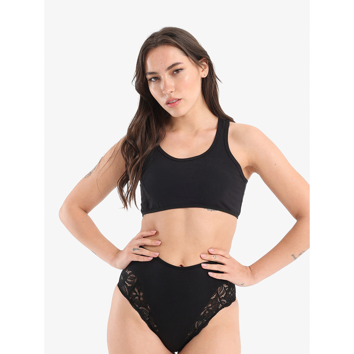Eve chantelle-Chantelle's Crop Tank Top Sport Bra