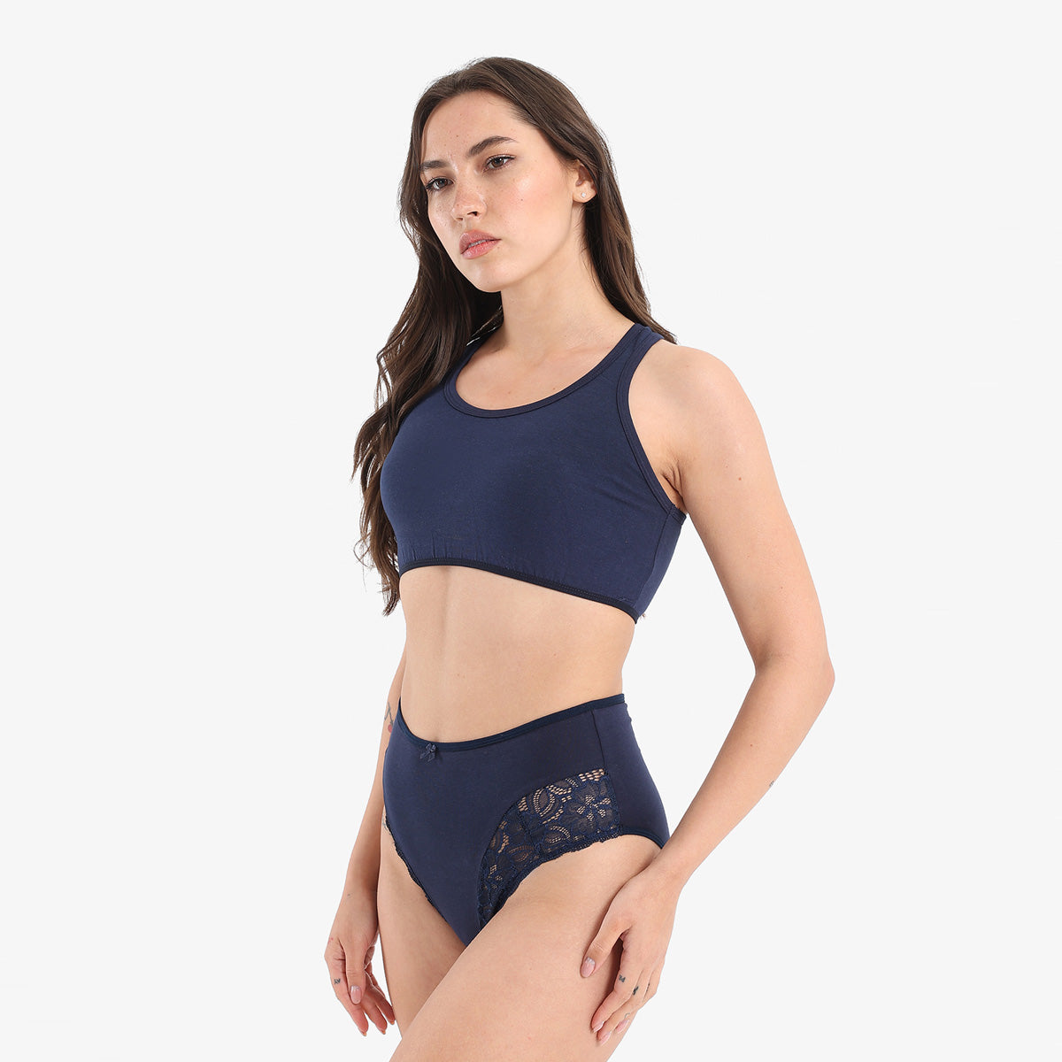 Eve chantelle-Chantelle's Crop Tank Top Sport Bra