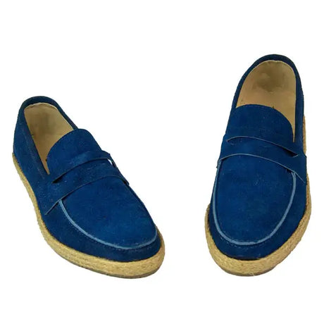 Leazus - CANVAS LOAFER - S-102  BLUE