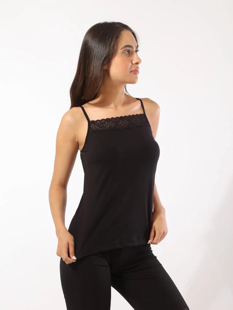 Eve Chantelle Thin Lace Tank Top