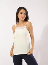 Eve Chantelle Thin Lace Tank Top