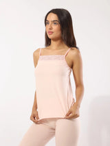 Eve Chantelle Thin Lace Tank Top