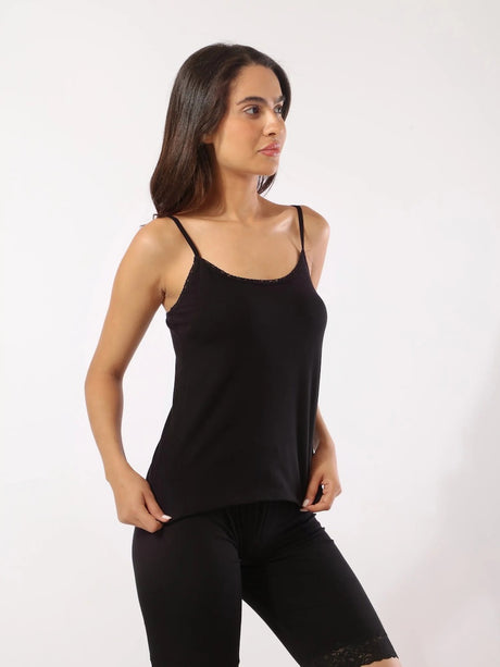 Eve Chantelle Thin Lage Edge Tank Top