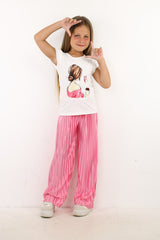 Minime - Pink Lady printed T-Shirt