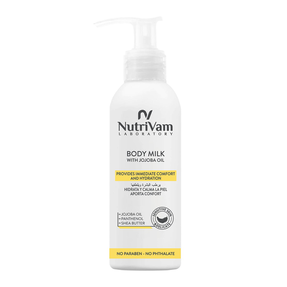Nutrivam - Body Milk with Jojoba Oil 100 Ml