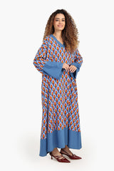 Carina - Oversized All Over Print Dress