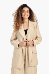 Carina - Notch Collar Lounge Blazer