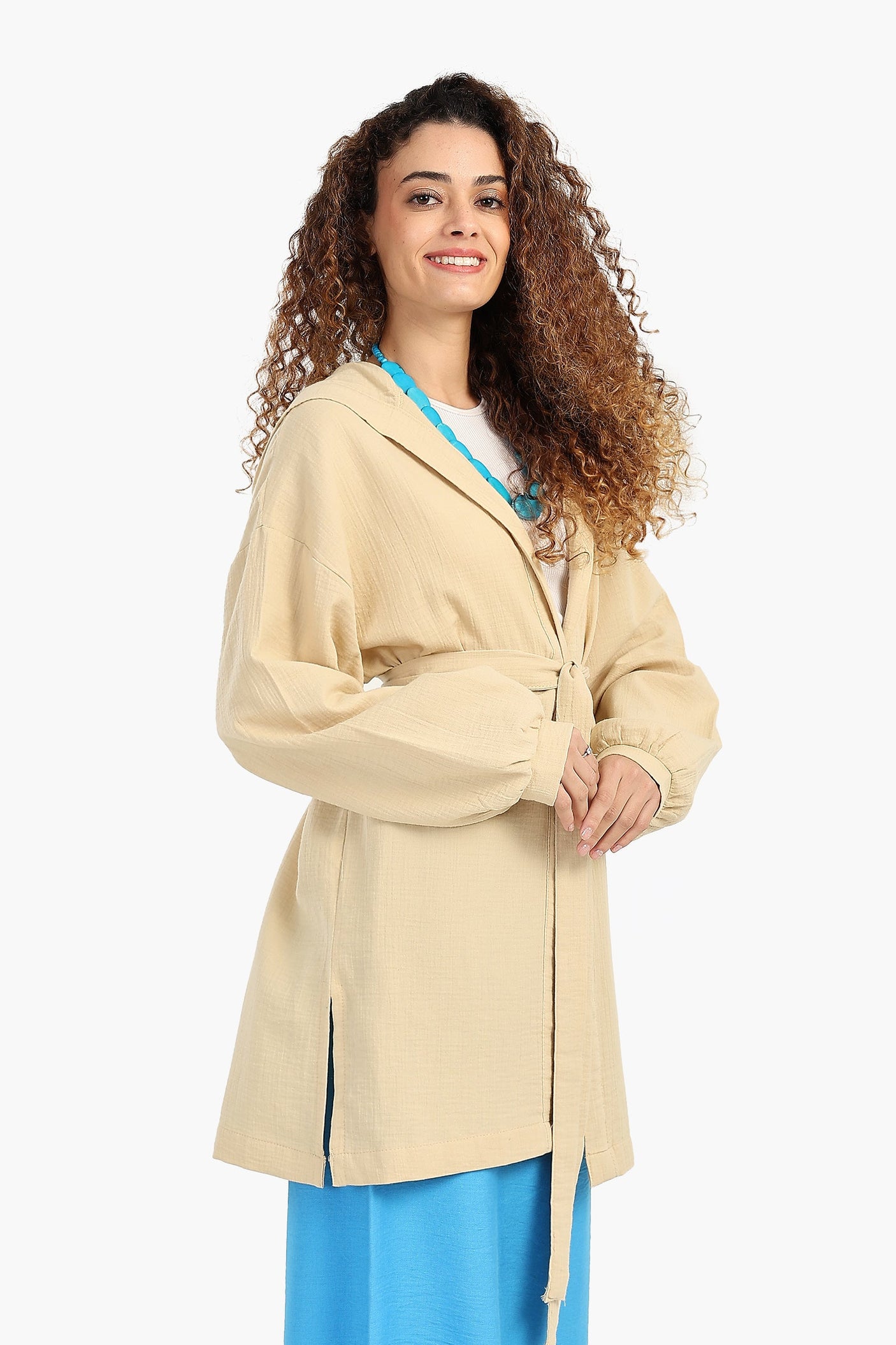 Carina - Summer Hooded Cardigan