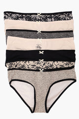 carina - Pack of 7 Colored Bikini Panties