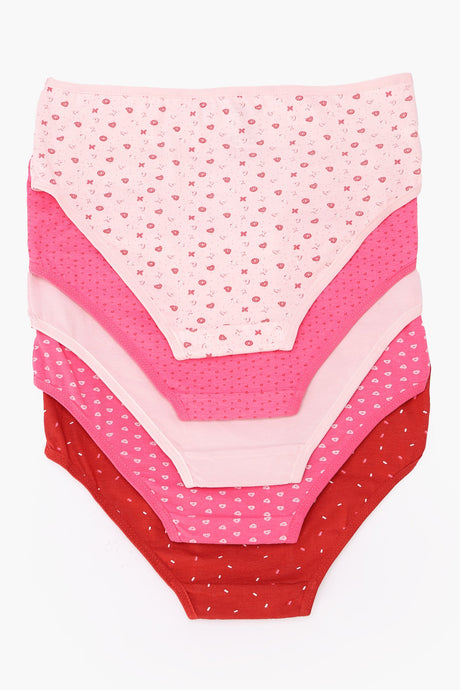 carina - Pack of 5 Colored Brief Panties
