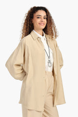 Carina - Linen Long Sleeves Shirt