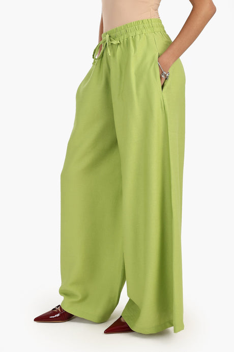Carina - Linen Wide Leg Pants