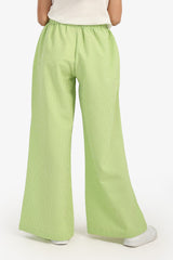 Carina - Comfy Striped Wide Leg Pants