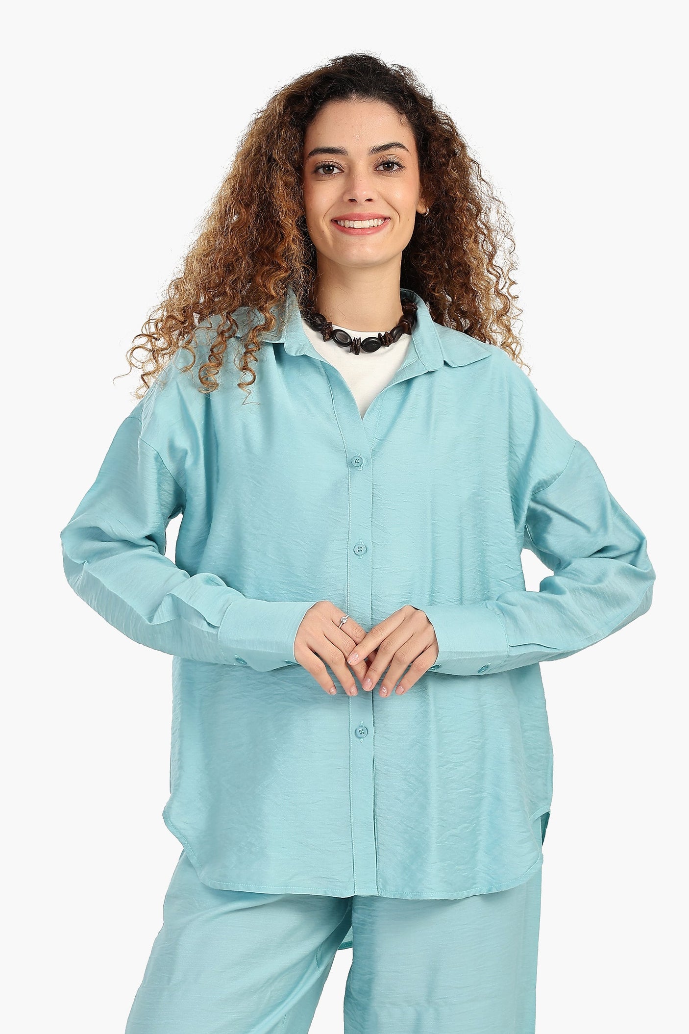 Carina - Dropped Shoulder Lounge Shirt