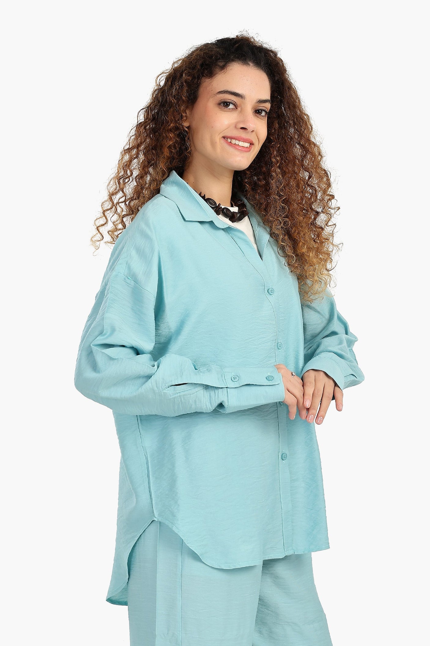 Carina - Dropped Shoulder Lounge Shirt