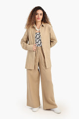 Carina - Button-Up Lounge Shirt
