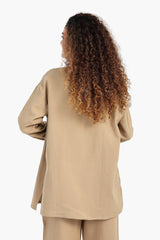 Carina - Button-Up Lounge Shirt