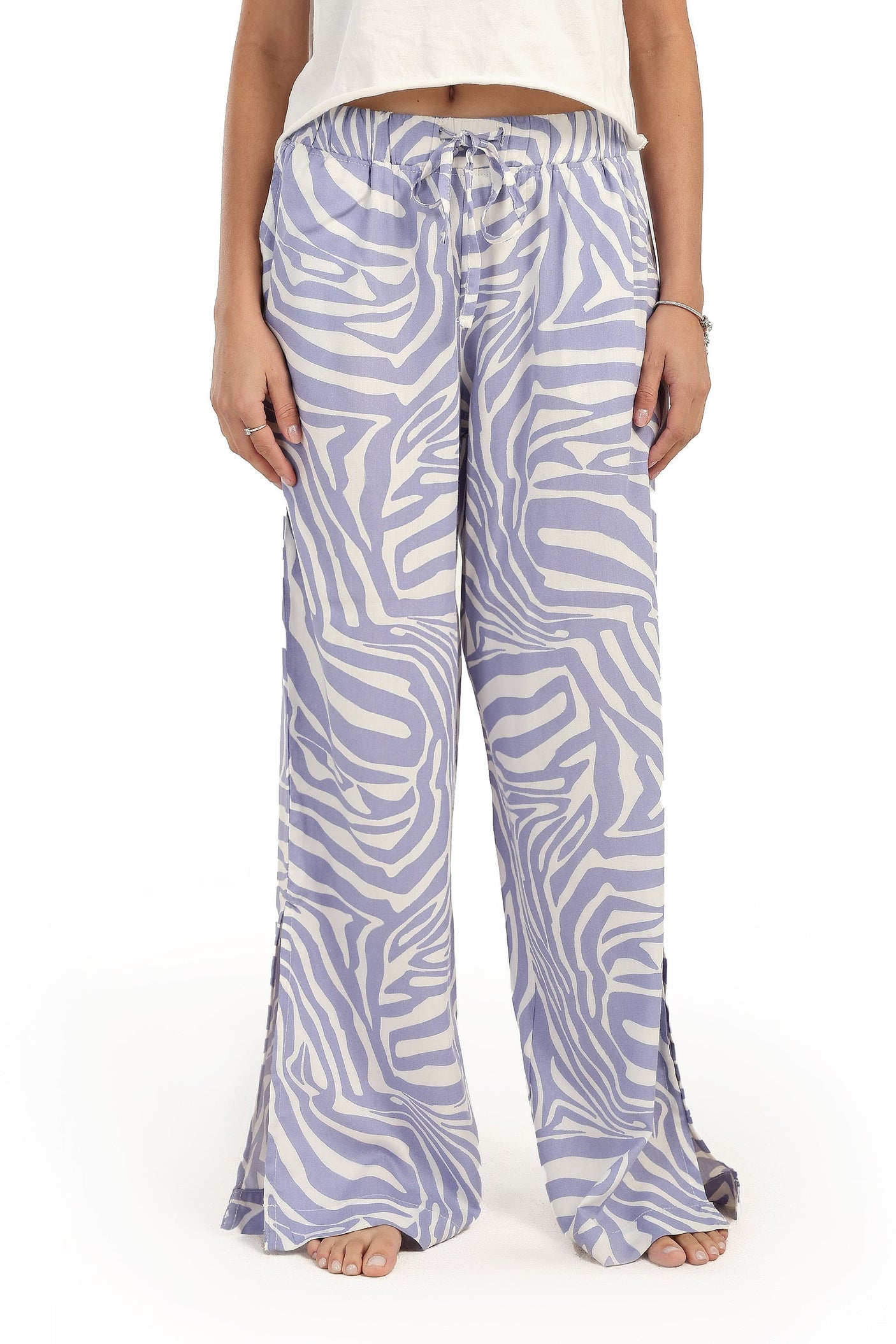 Carina - Pyjama Pants with Side Pockets