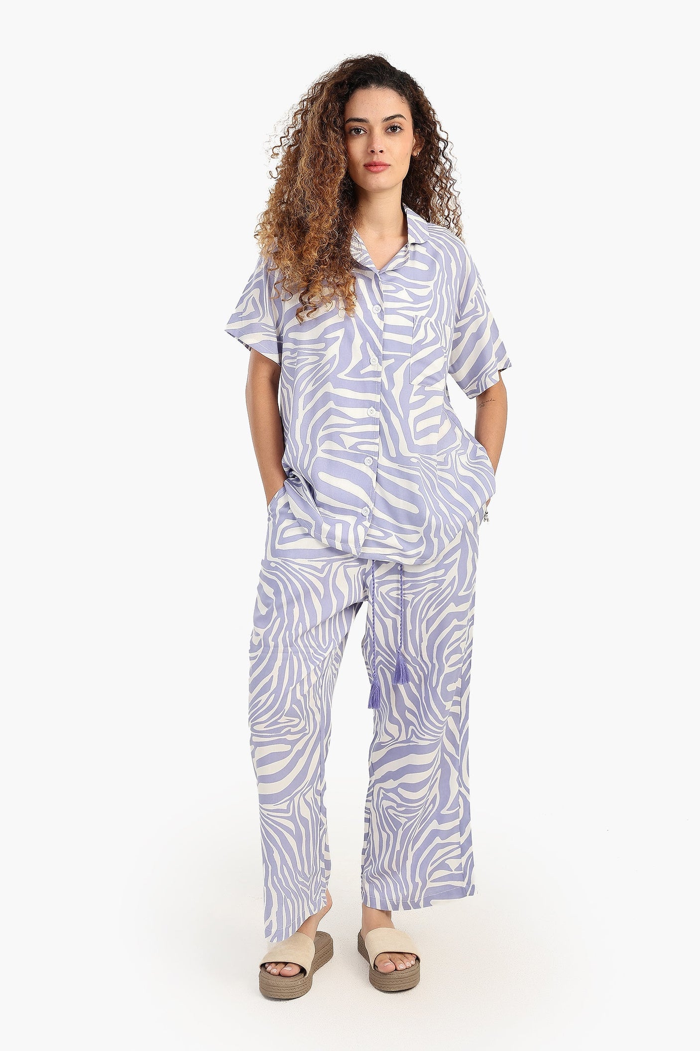 Carina - Relax Fit Colorful Pants