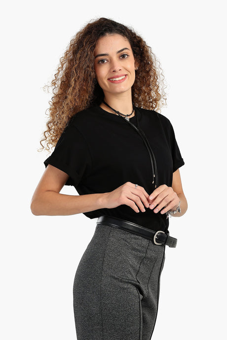 Carina - Relaxed Fit Cotton T-Shirt
