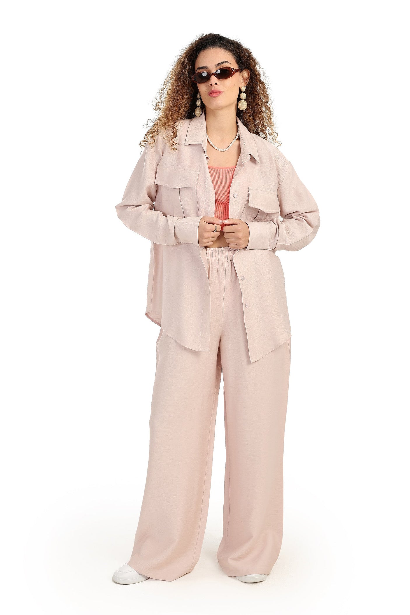 Carina - Classic Button-Up Shirt