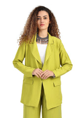 Carina - Notch Collar Lounge Blazer