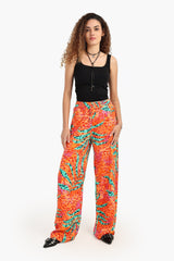 Carina - Casual Printed Pants