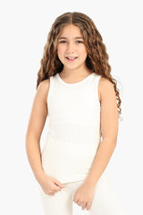 Carina - Girly Ribbed Tank Top