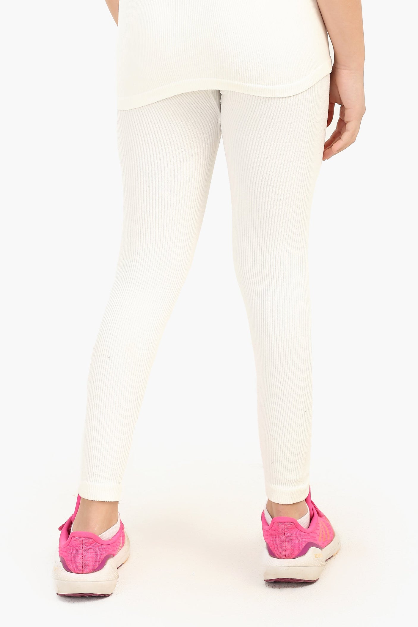 Carina - Girly Ribbed Leggings