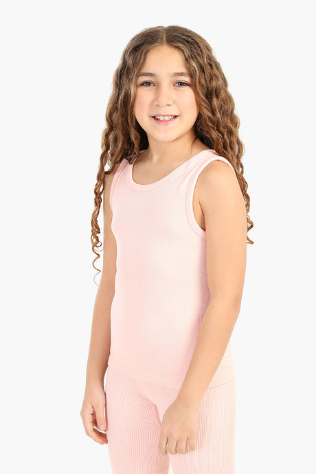 Carina - Girly Ribbed Tank Top