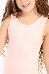 Carina - Girly Ribbed Tank Top