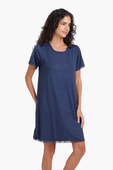 Carina - Lightweight Nightgown with Lace