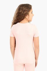 Carina - Girly Short Sleeves Top