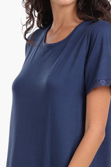Carina - Lightweight Nightgown with Lace