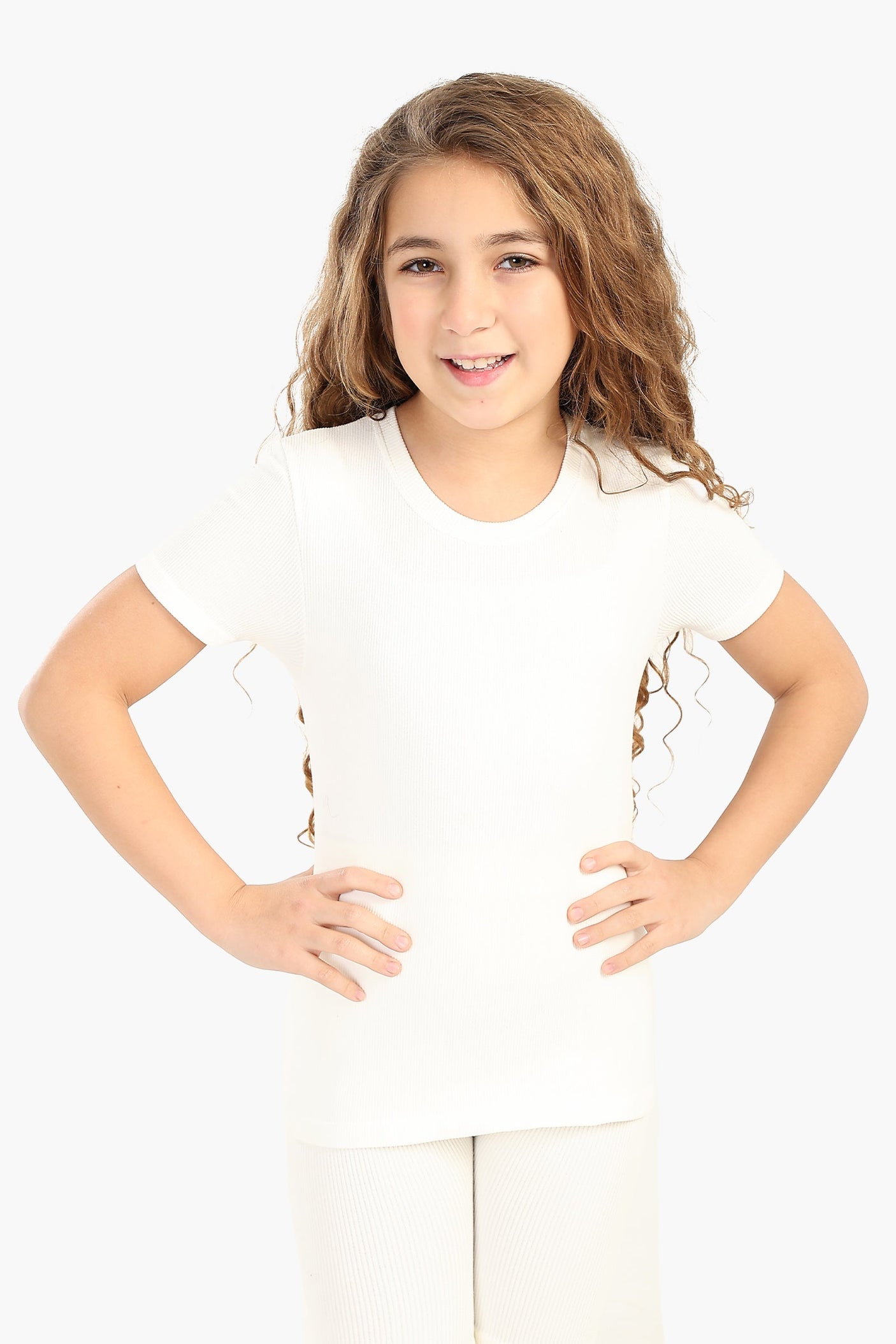 Carina - Girly Short Sleeves Top