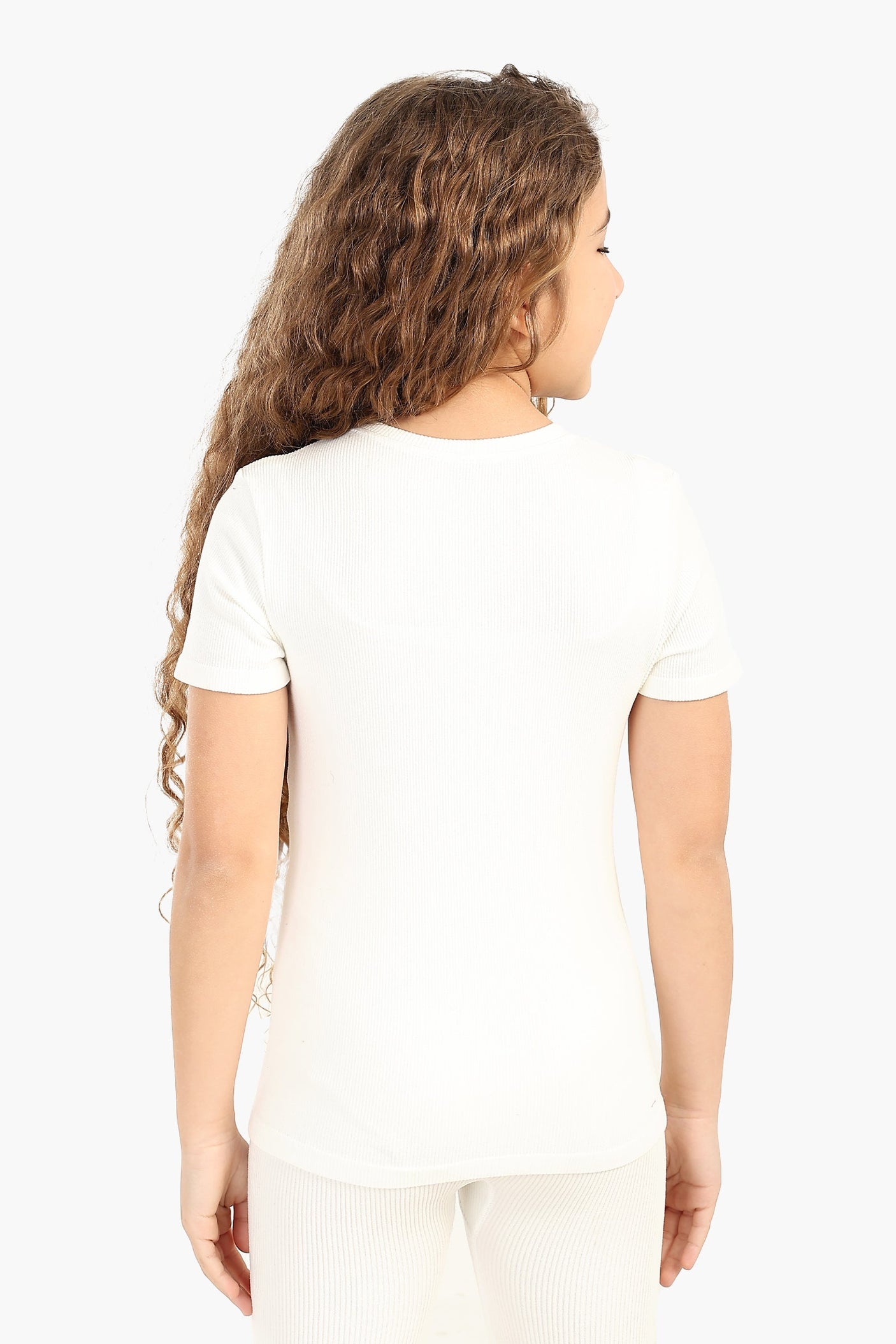 Carina - Girly Short Sleeves Top