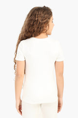 Carina - Girly Short Sleeves Top