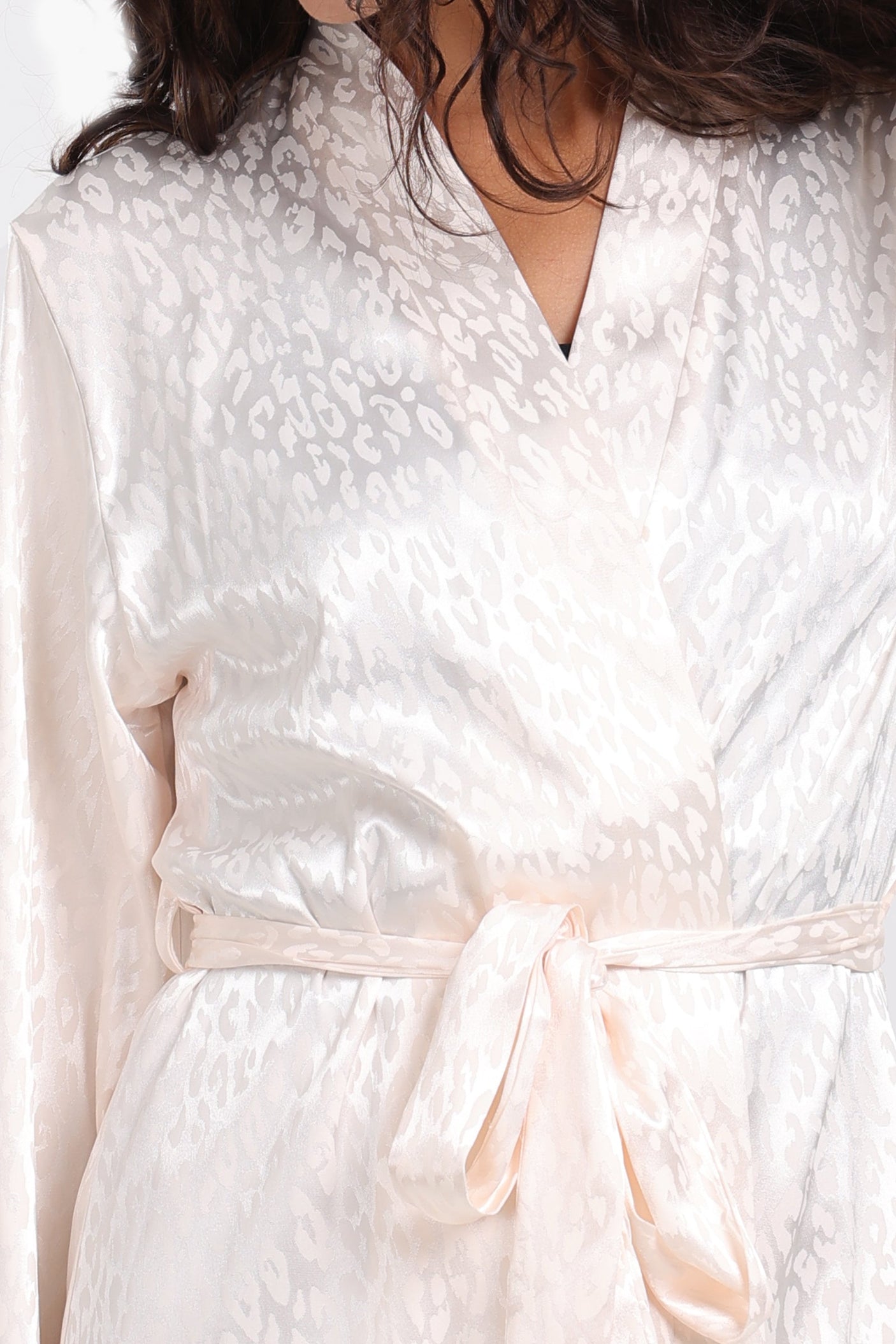 Carina - Floral Satin Pyjama Set