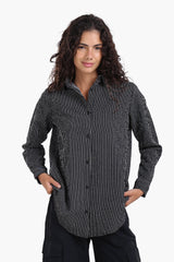 Carina - Striped Long-Sleeve Shirt